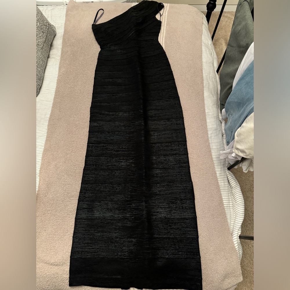 HERVE LEGER ball gown